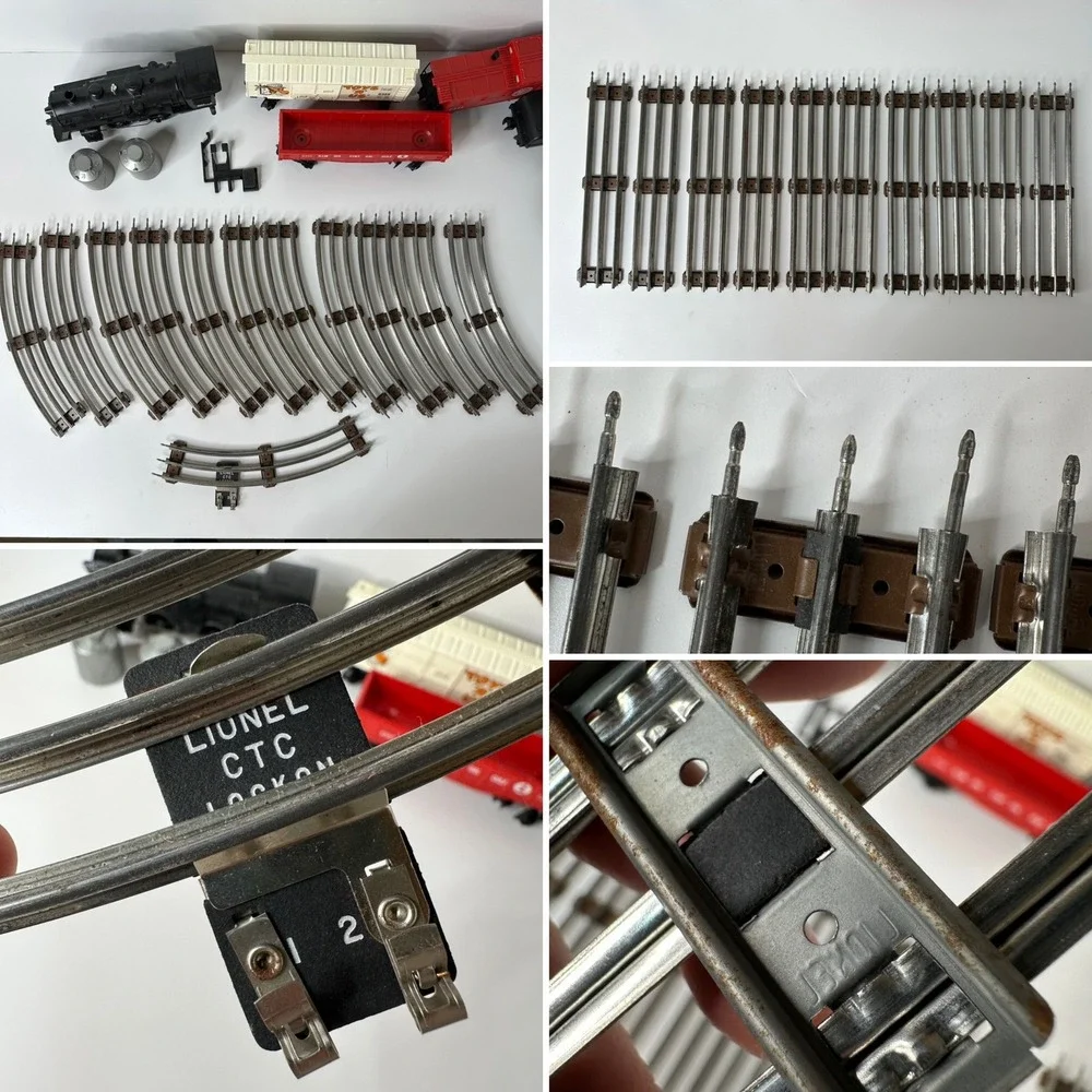 Vintage 1981 Lionel 8902 Train Lot 5 Cars O Gauge Transformer Paperwork Untested